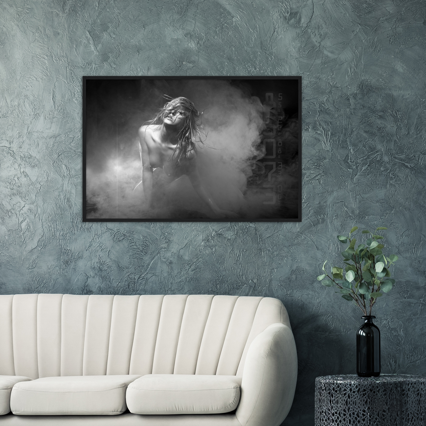Premium Semi-Glossy Paper Wooden Framed Poster
