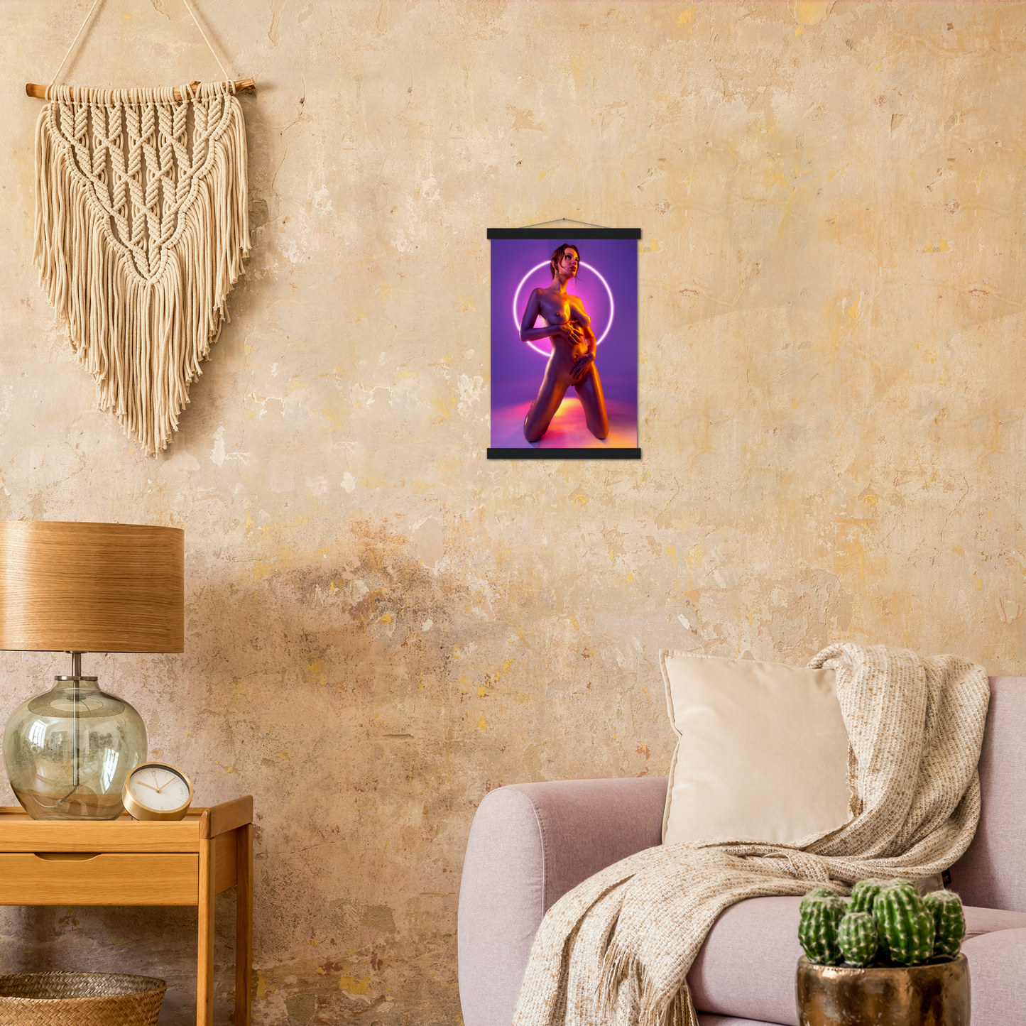 Premium Semi-Glossy Paper Poster & Hanger