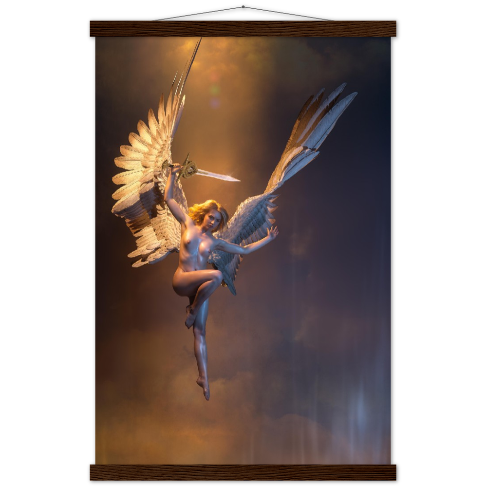 Divine Retribution. Premium Semi-Glossy Paper Poster & Hanger