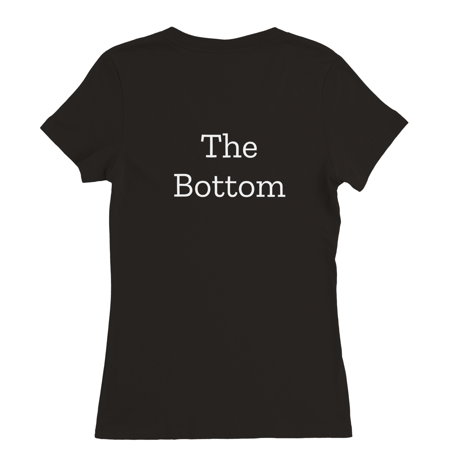 The Bottom Premium Womens V-Neck T-shirt