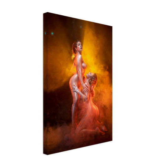 Sorceress of the Secret Fire - Canvas