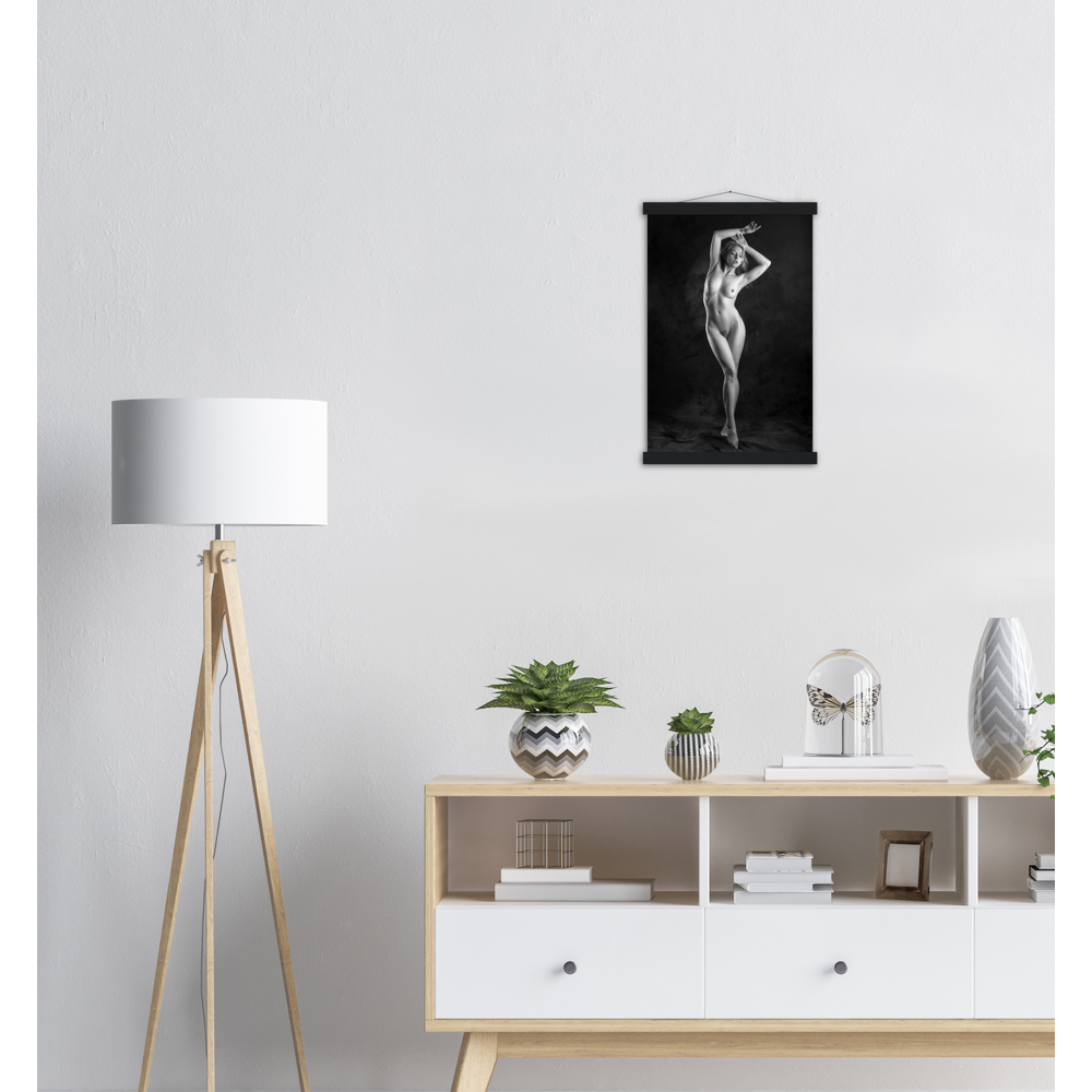 Premium Semi-Glossy Paper Poster & Hanger