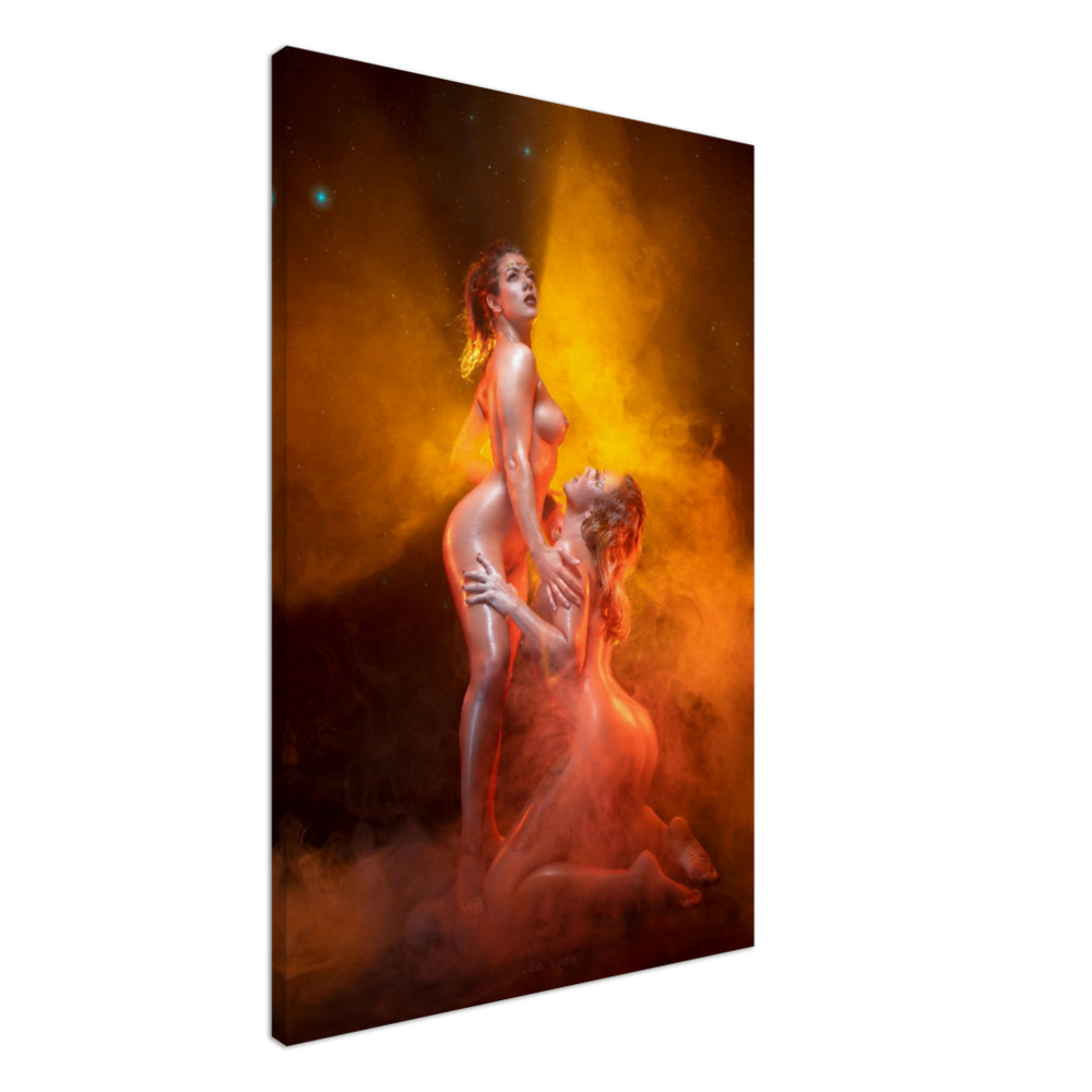 Sorceress of the Secret Fire - Canvas