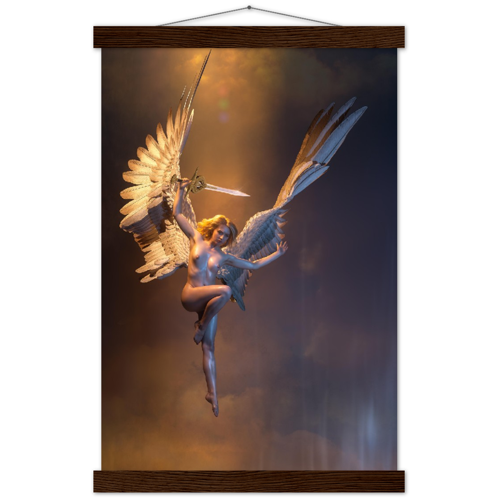 Divine Retribution.    Premium Semi-Glossy Paper Poster & Hanger