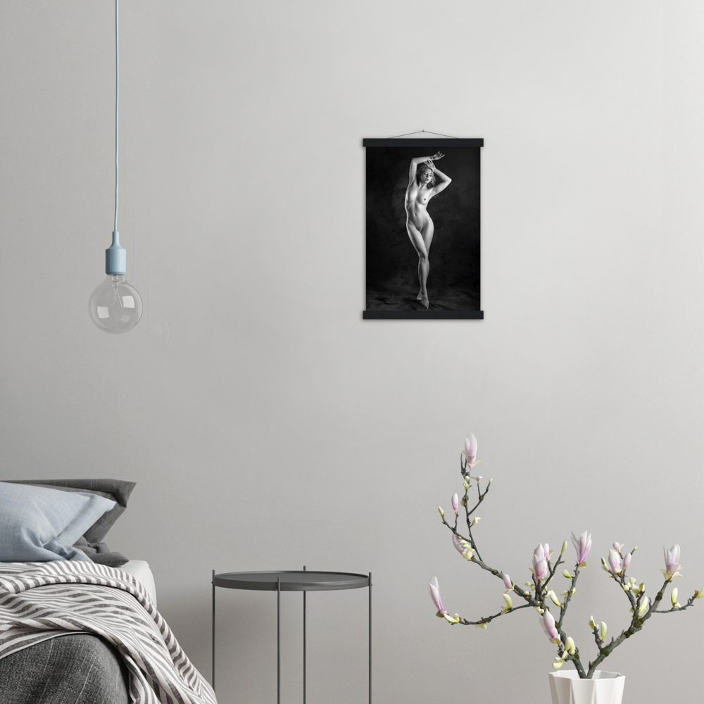 Premium Semi-Glossy Paper Poster & Hanger